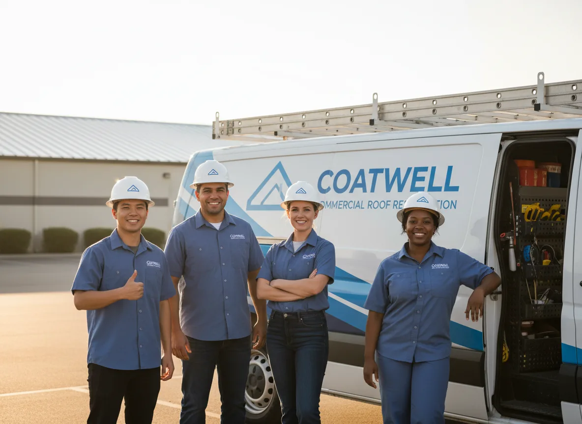 Commercial roof coating company in Lowry, MN